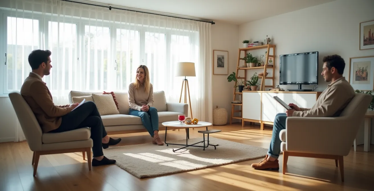 Mise en situation pratique lors d'un entretien avec une candidate nounou